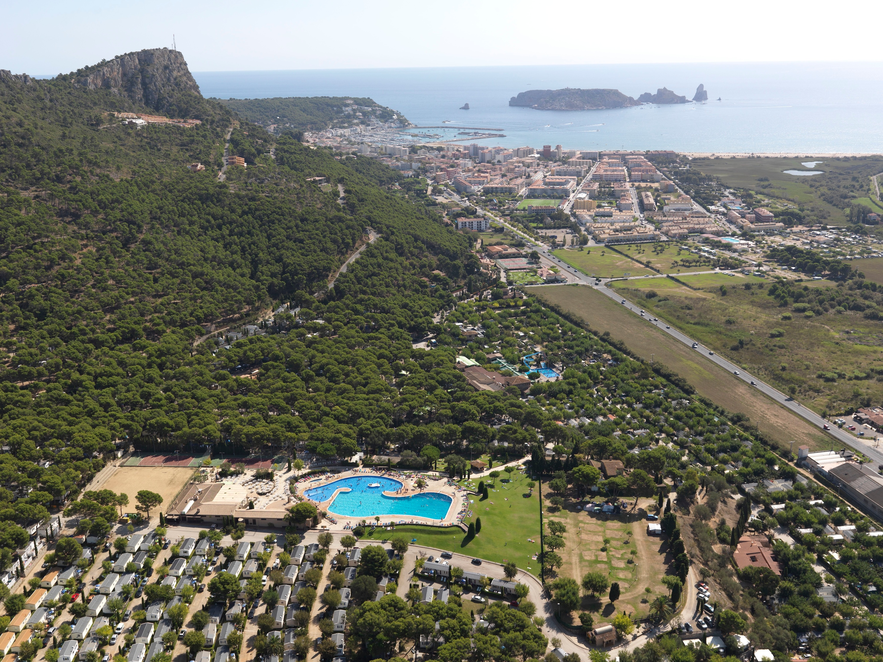 Camping Castell Montgri II in L'Estartit, Spain